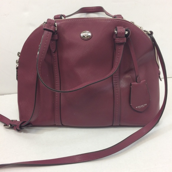 Coach Handbags - Coach Peyton Domed Satchel Purse  F25671